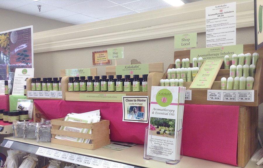Kokokahn Wholesale Essential Oils Display